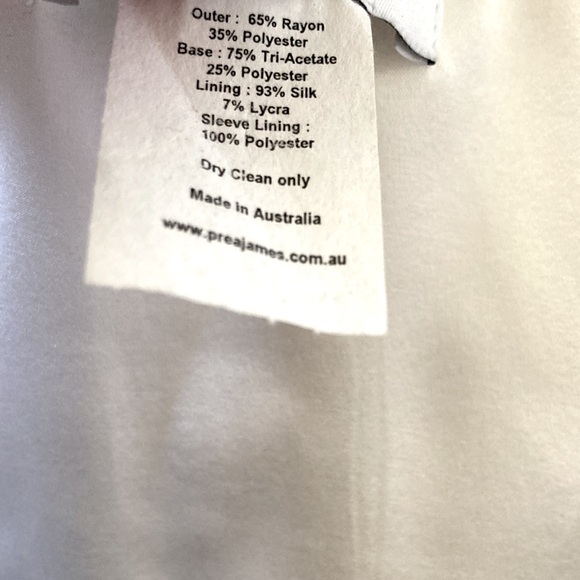 PREA JAMES BRIDAL Anja burnout organza bodice, 10. - Picture 12 of 16